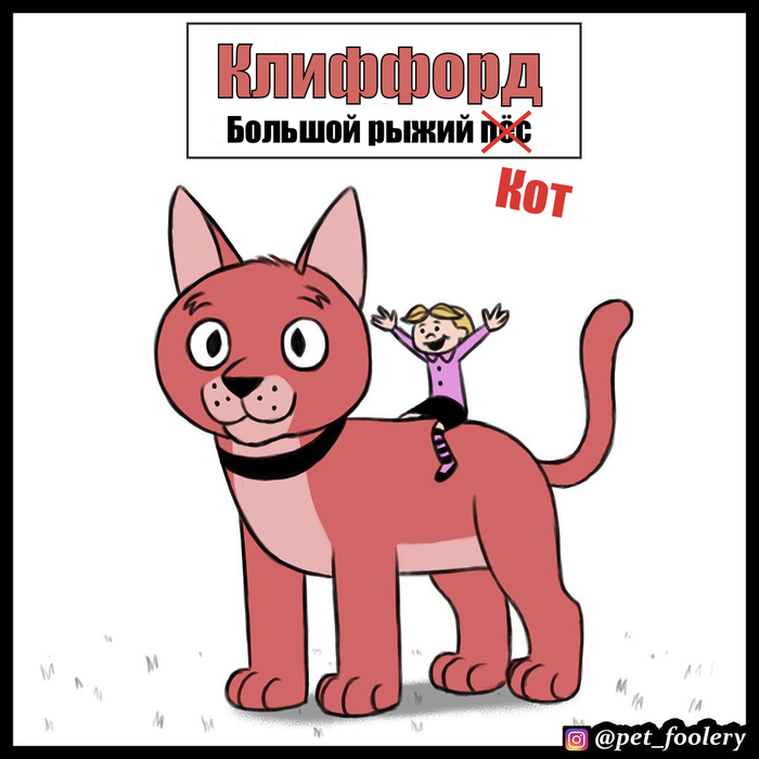 Clifford - cat, , Comics, Translation, Pet foolery, Longpost