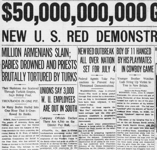 Сто лет назад - июнь 1919 г. | Пикабу