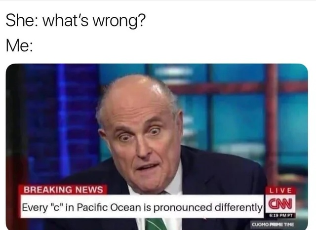 Pacific Ocean - Reddit, Humor, English language