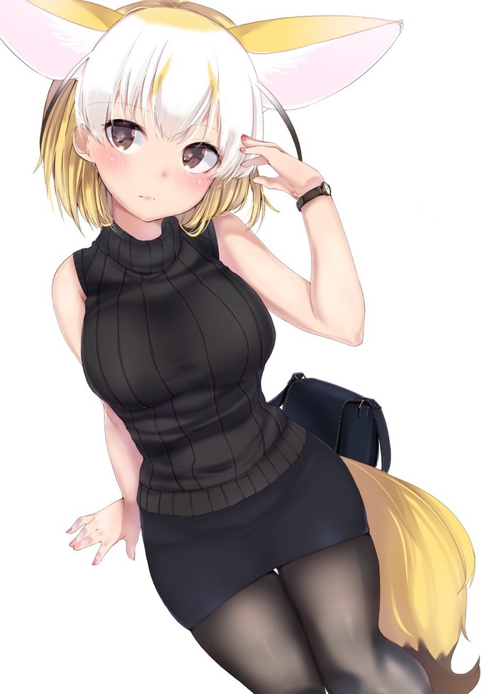 Anime Art - Аниме, Anime Art, Kemono Friends, Fennec