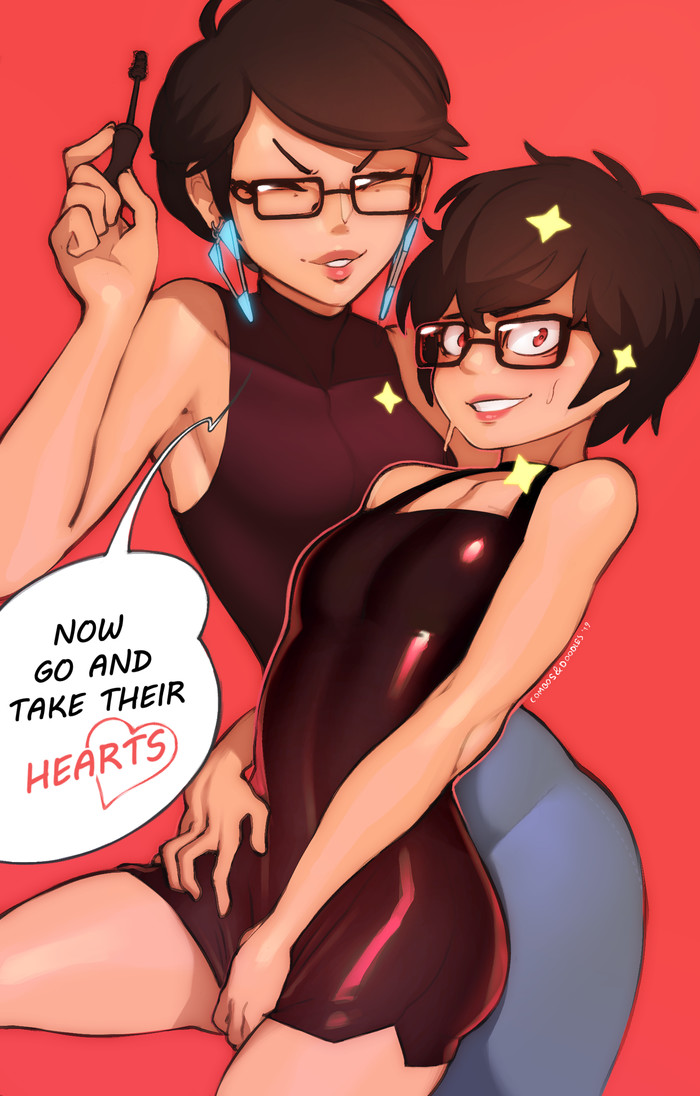 Now go and own their hearts - Combos-n-Doodles, Its a trap!, Persona 5, Art, Bayonetta, Persona, Ren Amamiya