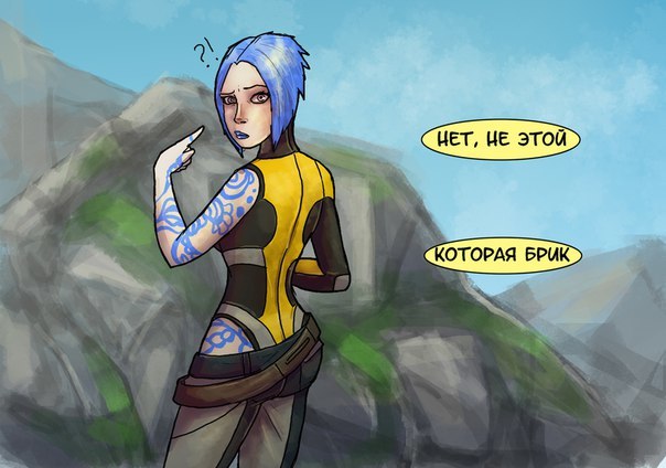 How to become the leader of a pandorian gang - Elvenbacon, Borderlands 2, Ask Borderlands, Comics, Games, Longpost