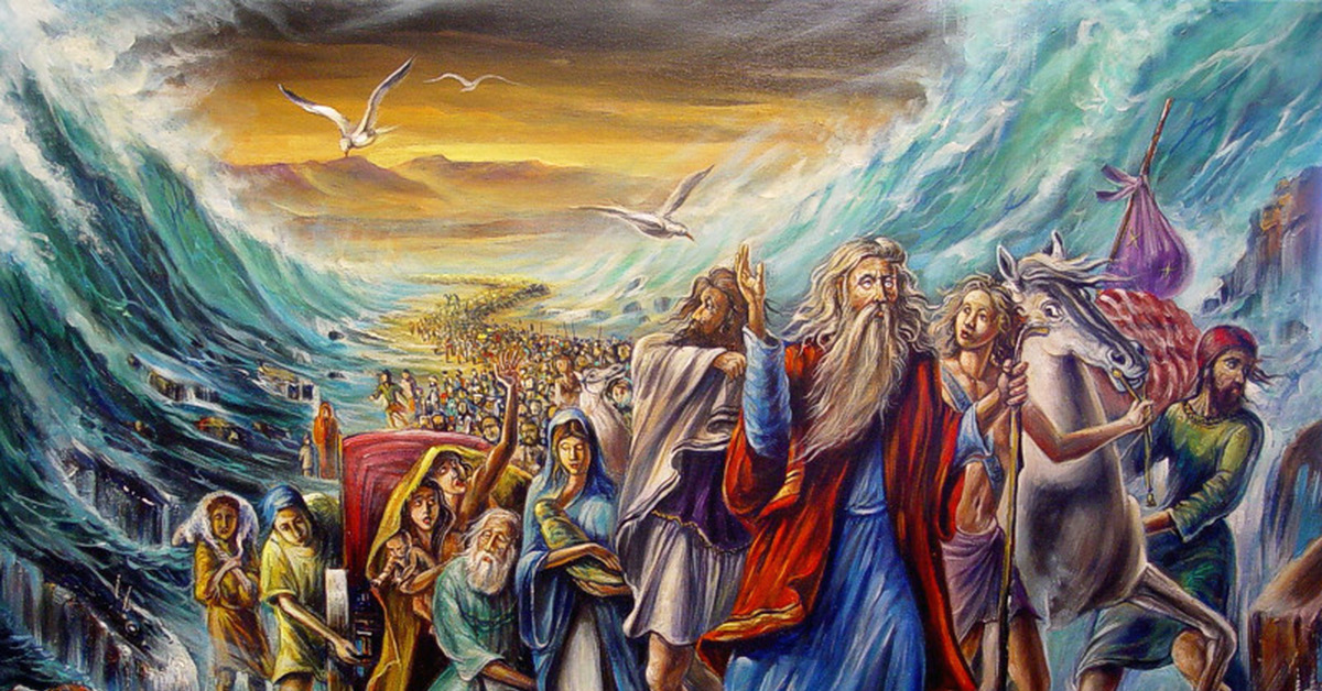 Исход. Моисей Чермное море. Моисей исход. Песах исход евреев из Египта. Картина Моисей водил 40 лет евреев по пустыне.