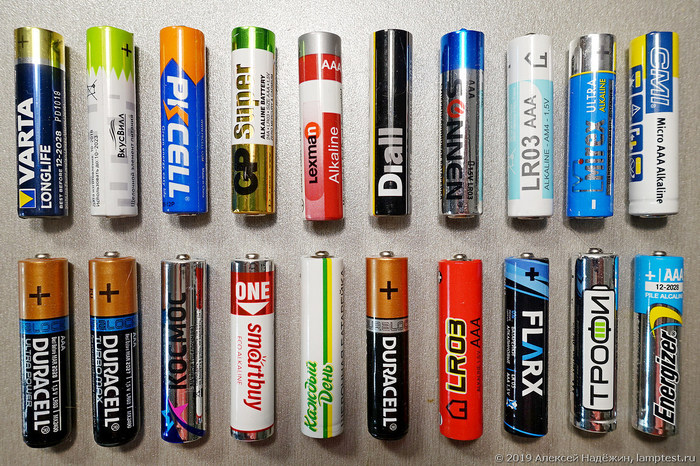 Дешёвые и дорогие батарейки ААА Батарейка, Дорогие батарейки, Тестирование, Длиннопост, Копипаста
