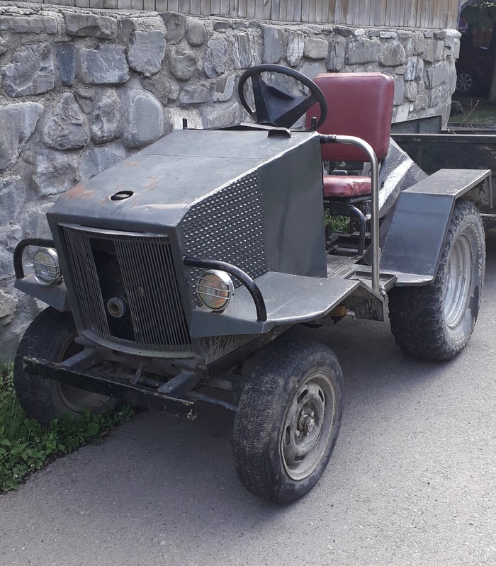 homemade tractor - My, Tractor, Homemade, Longpost