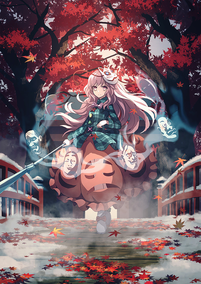 Haata no kokoro - Touhou, Haata no kokoro, Anime art, Anime, Not anime, Dise