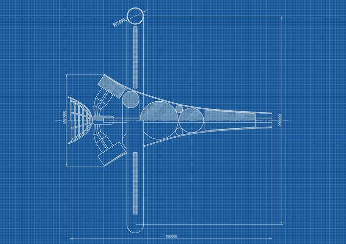 Long distance spacecraft in Blender - My, Longpost, 3D modeling, Blender, Spaceship