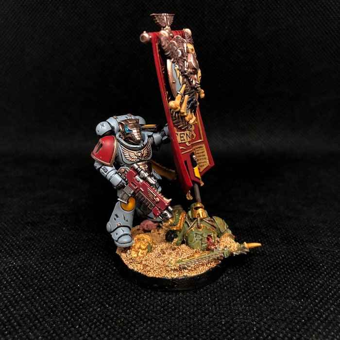 For father Russ and Fenris! Wh Miniatures, Warhammer 40k, Space wolves, Primaris Space Marines, Adeptus Astartes, 