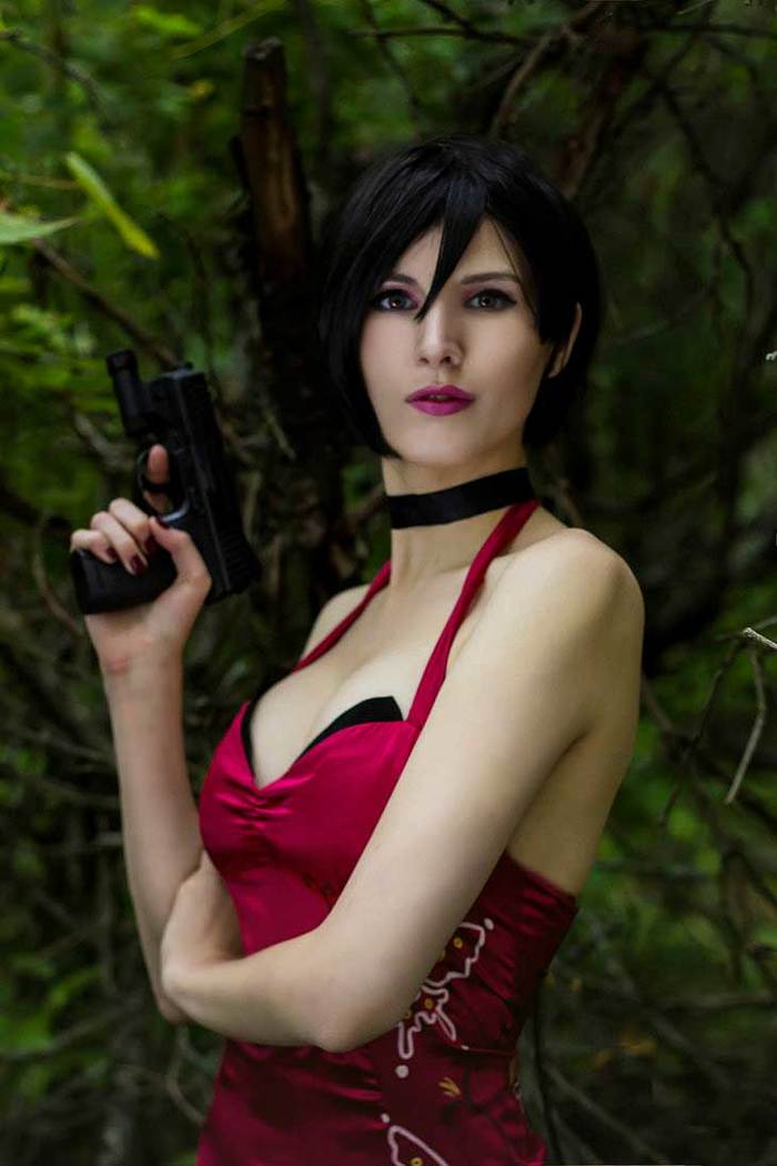 I don't know the name of this sexy babe, but it seems to be a Russian cosplayer - Ada wong, Cosplay, Sexuality, Beautiful girl, Resident evil, Biohazard, Longpost
