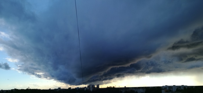 The sky over Vitebsk 07/05/2019 - My, Sky, The photo