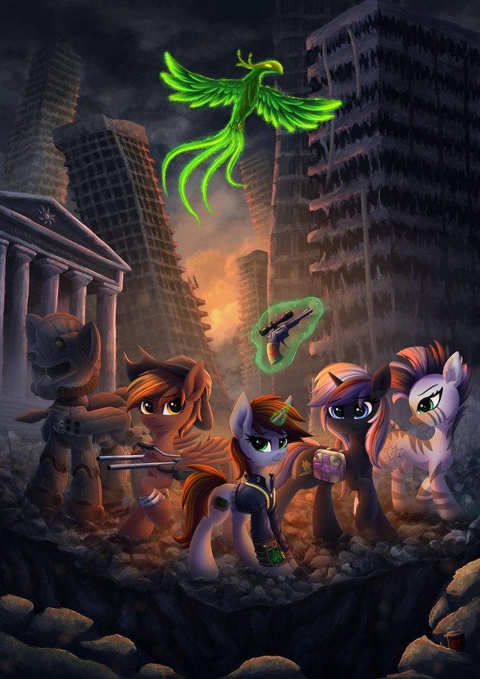   My Little Pony, Fallout: Equestria, Blazbaros, Original Character