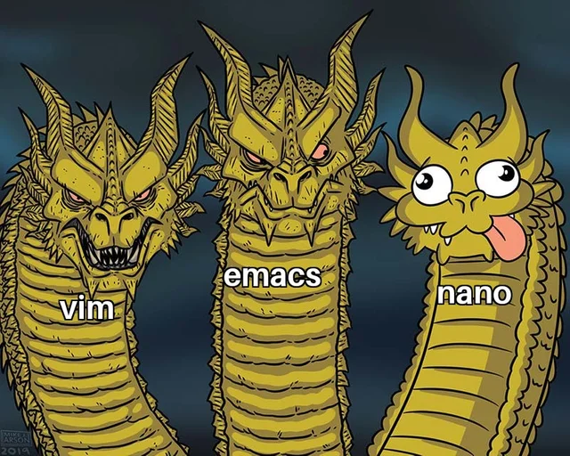    Linux,  , Vim, Emacs, Nano, 