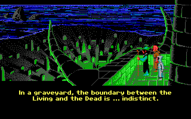 loom. Part 3 - My, 1990, Passing, Translation, Lucasfilm Games, DOS games, Quest, Retro Games, Computer games, Longpost