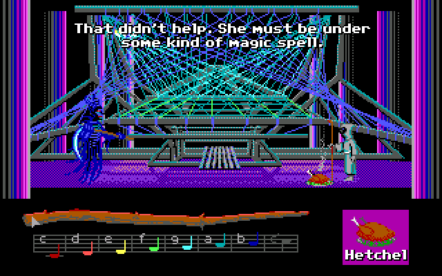 loom. Part 3 - My, 1990, Passing, Translation, Lucasfilm Games, DOS games, Quest, Retro Games, Computer games, Longpost