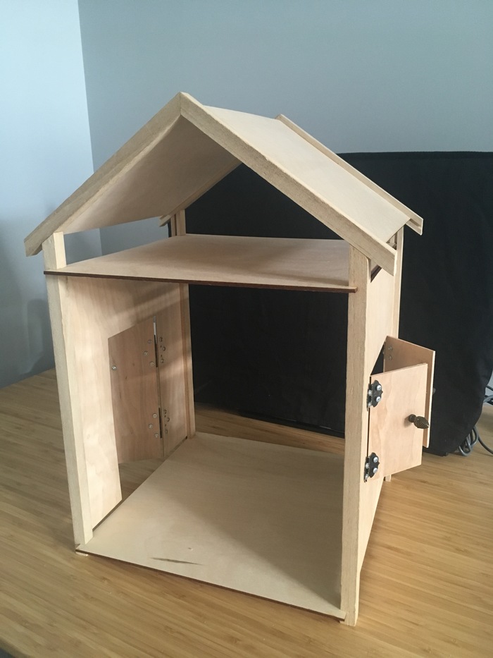 Dollhouse - Longpost, Woodworking, Needlework without process, With your own hands, Dollhouse, My