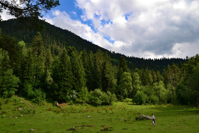Arkhyz and Sofia waterfalls - My, Arkhyz, Camping, Tourism, Hike, Waterfall, North Caucasus, Video, Longpost