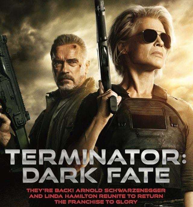 Poster Terminator 6 - Arnold Schwarzenegger, Linda Hamilton, Terminator, Tim Miller, Poster, Terminator: Dark Fate