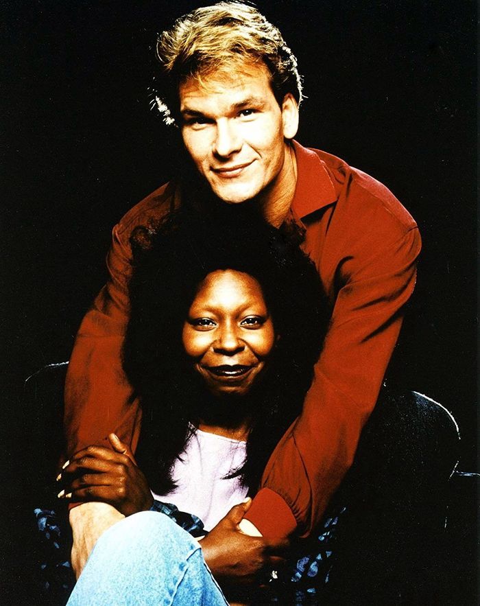 Interesting photos of celebrities - Celebrities, Photos from filming, 90th, Interesting, A selection, The photo, Actors and actresses, Longpost, Dmitry Nagiyev, Patrick Swayze, Whoopi Goldberg