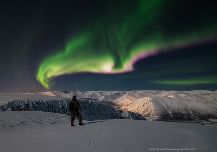 Murmansk business trip - My, Murmansk, Polar Lights, Business trip