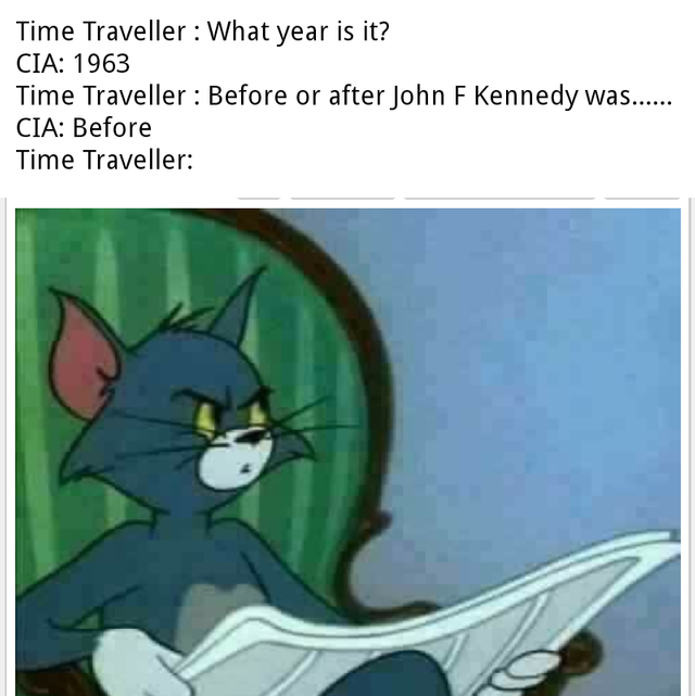 CIA and Kennedy - John F. Kennedy, Kennedy, Kennedy assassination, CIA, Humor, Conspiracy, Tom and Jerry, Memes