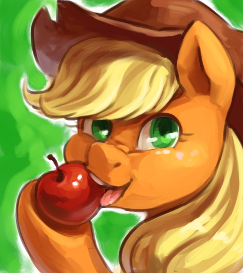 Yablachkho - My little pony, Applejack, Audrarius