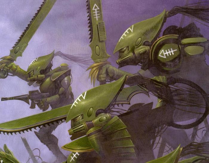 Striking Scorpion - Striking Scorpions, Eldar, Warhammer 40k, Art, Longpost