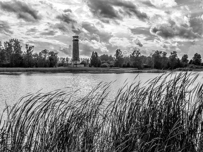 Big Volga Lighthouse - My, Lighthouse, Dubna, Moscow Sea, The photo, Landscape