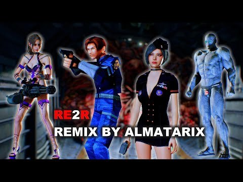 RE2R Claire Night Queen+Ada Captain+Leon 98+Beachboy X