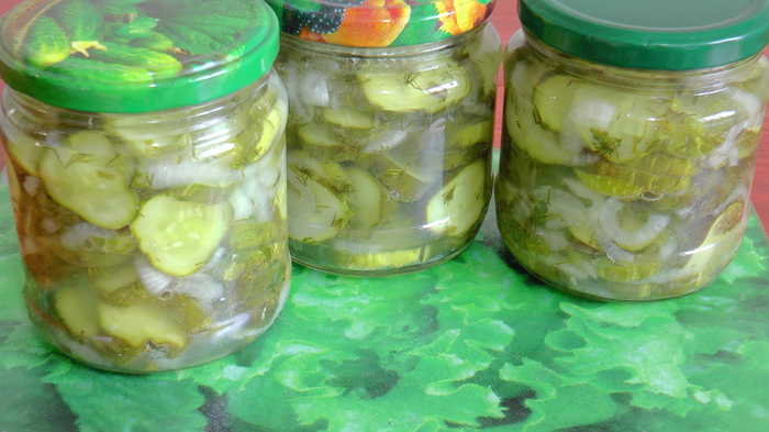 Nizhyn salad for the winter - My, Video recipe, Blanks, Video, Salad, Cucumbers, Canning, Recipe