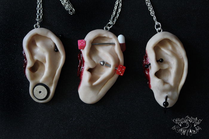 Немного анатомии с крипотцой Полимерная глина, Крипота, Гадость, Рукоделие без процесса, Длиннопост