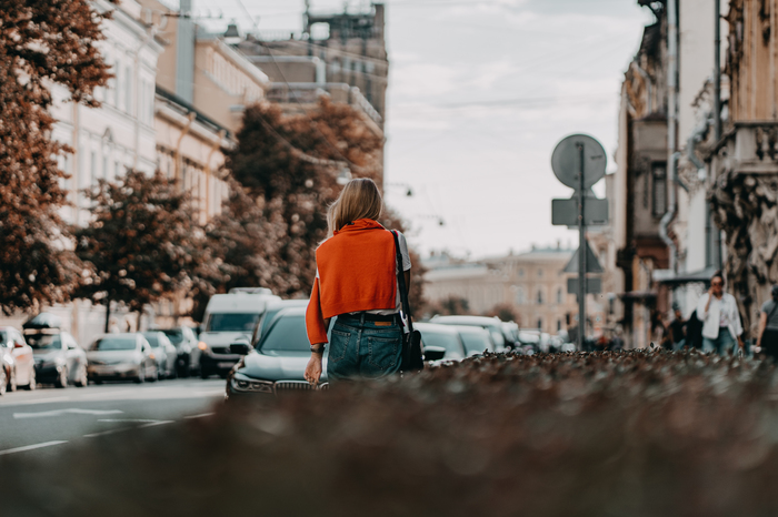 Street photography - My, The photo, Saint Petersburg, Girls