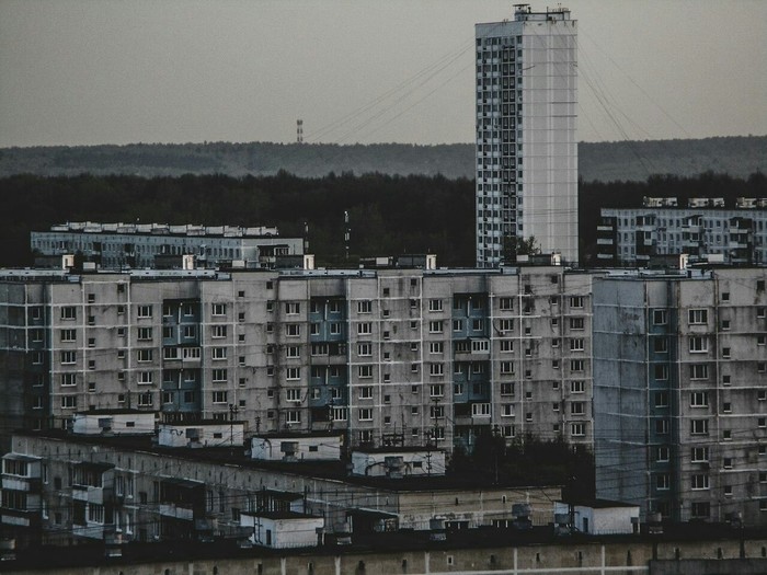 The first panel house in Russia. - Russia, Town, Sockets, Architecture, Soviet architecture, Grayness, Urban planning, First, Longpost, Panel house