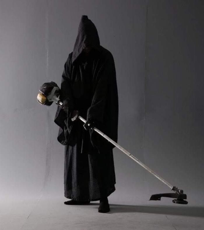 New braid - Grim Reaper, The photo, Strange humor