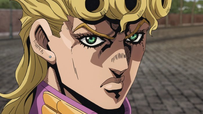 Teaser frame from episode 38 - Jojos bizarre adventure, Giorno Giovanna, Anime, Frame, Teaser