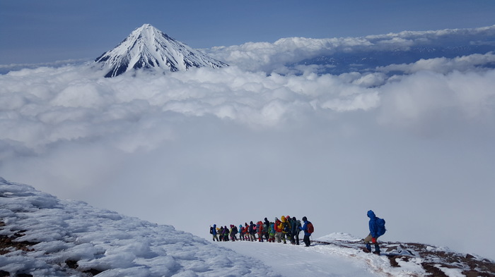 Koryaksky volcano - My, Kamchatka, , , Hike, Russia, The mountains, Longpost, Koryaksky Volcano, Avachinsky volcano, Volcano