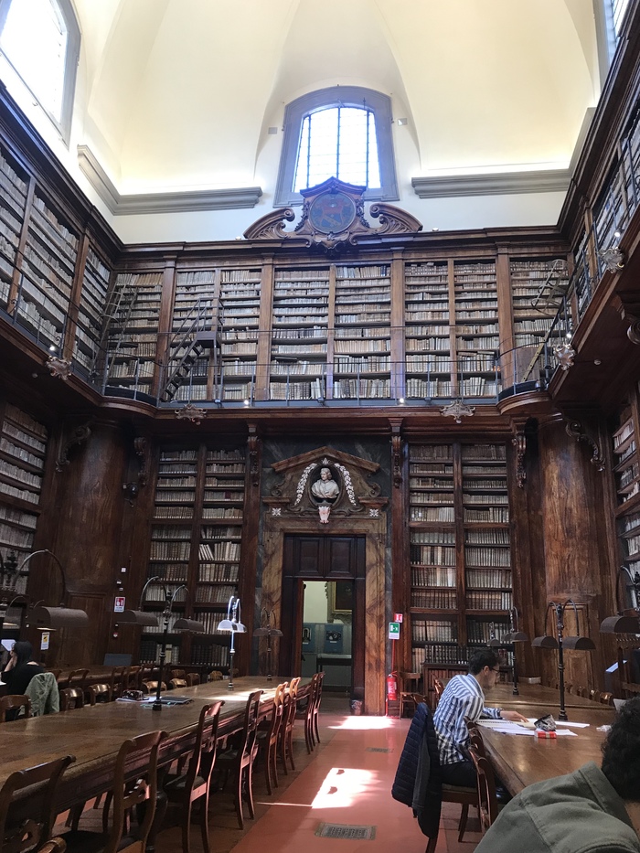 Marucellian Library - My, Florence, Library, Beautiful, Patronage, Books, Italy, Charity
