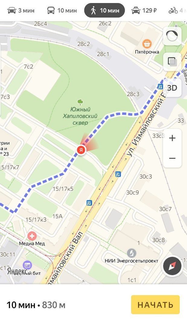 Yandex route along human paths - My, Moscow, Preobrazhenskaya Square, Town, Path, Yandex maps, Mat, Longpost