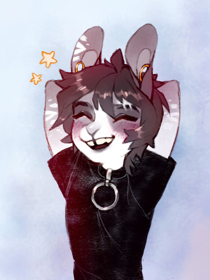 Hapi buni!! - Furry, Furry art, Furry rabbit, Happiness, , Frenky_HW