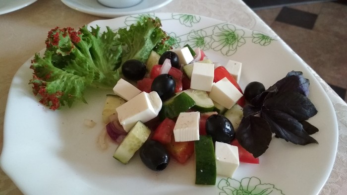 Greek salad. - My, Greek salad, Cities of Russia, Longpost