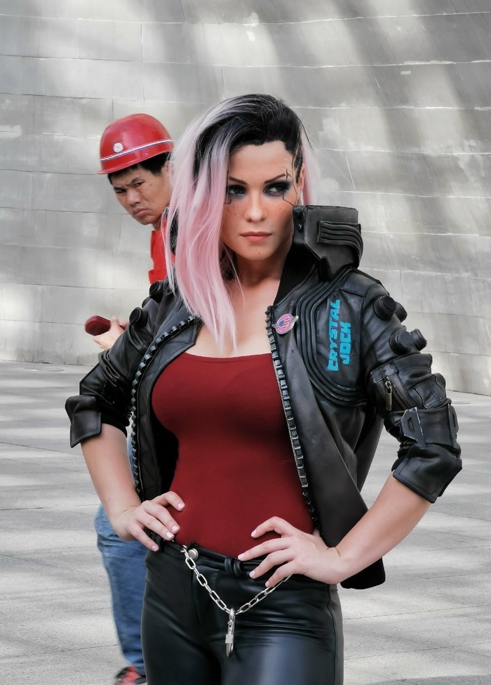 Ирина Мейер и ее годный косплей на Cyberpunk 77