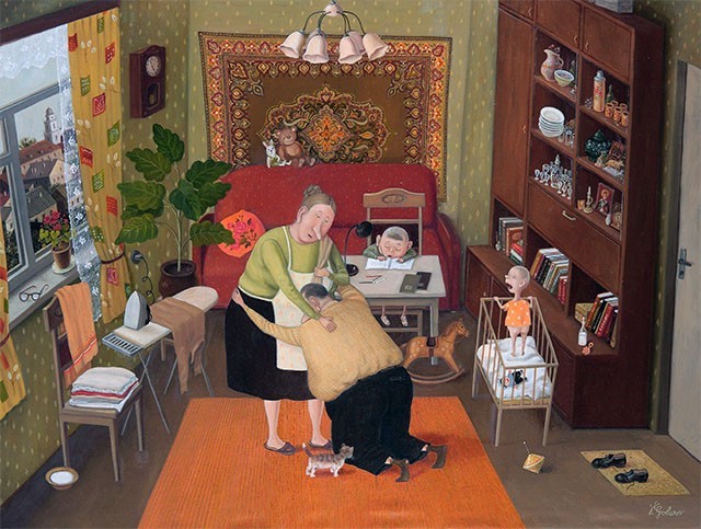 Artist Valentin Gubarev - Art, Drawing, Valentin Gubarev, Longpost, A selection