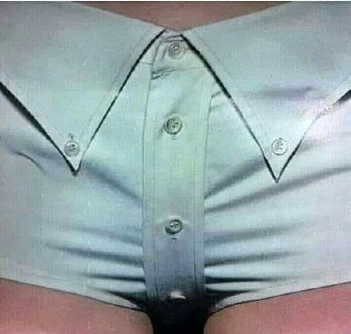 For official meetings - Underpants, Collar