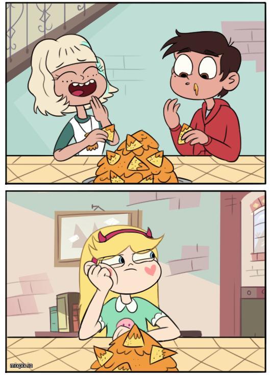 Star vs. the Forces of Evil Comic (Uncomfortable #3) - Star vs Forces of Evil, Sadness, Comics, Longpost, Animated series, Star butterfly, Marco diaz, Jackie lynn thomas