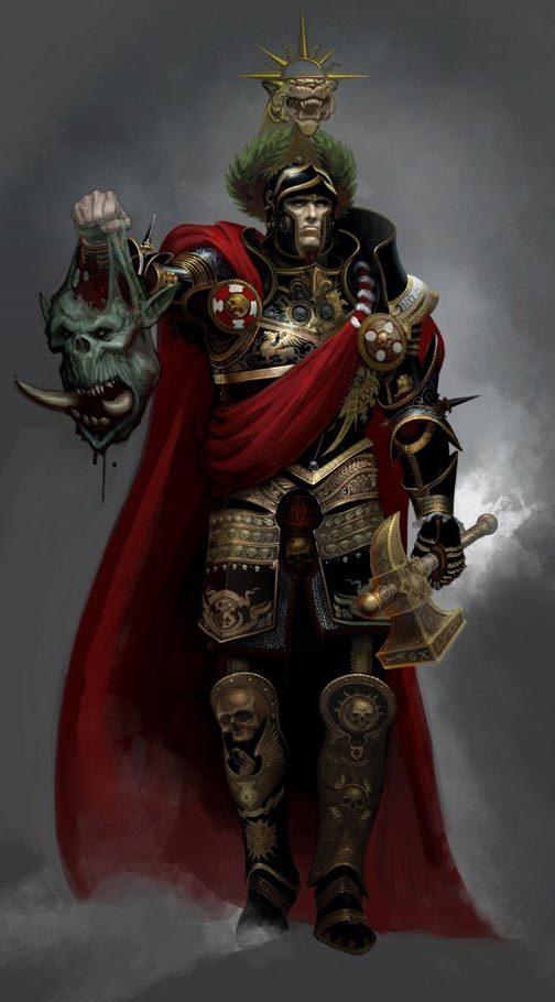 Unknown Primarchs - Примархи, Warhammer 40k, Арт, Wh Art, Horus Heresy, Длиннопост