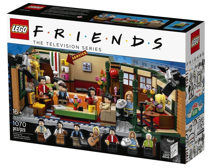 LEGO Friends - 21319 Friends Central Perk Coffee - Lego, Joey Tribbiani, Friends, , , , Serials, Chandler Bing, Longpost, Monika Geller, Rachel Green, Ross Geller, TV series Friends