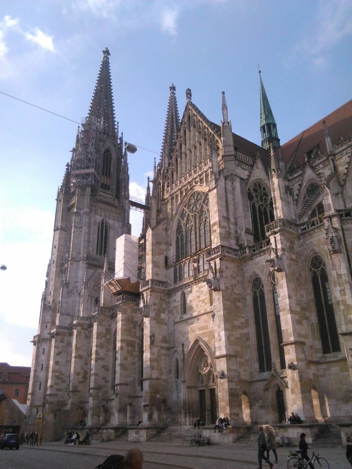 The main Catholic cathedral of Regensburg - My, The cathedral, Organ, Regensburg, Germany, Longpost