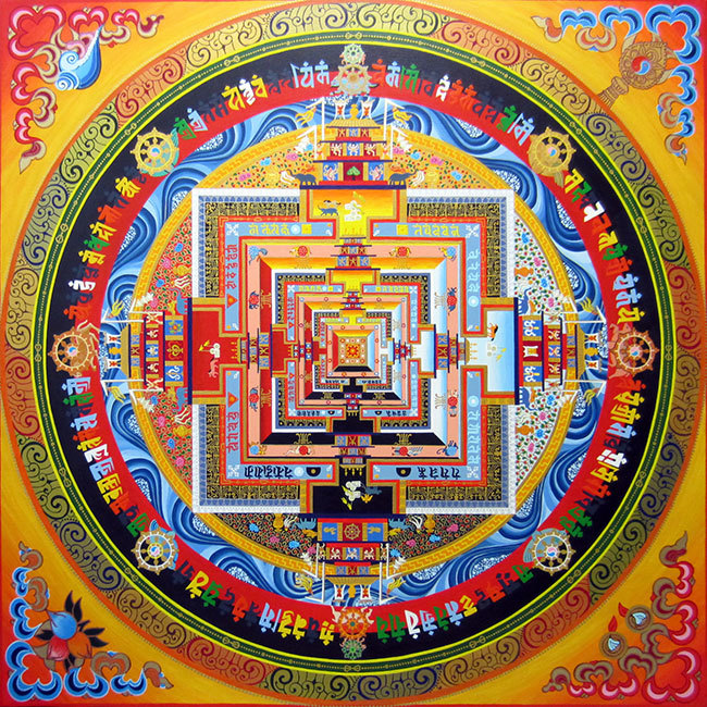 Tibetan mandalas. - Buddhism, Tibet, Longpost, Mandala