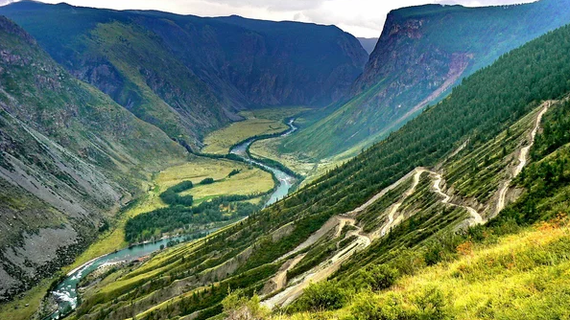 Valley of the Chulyshman River - Nature, The science, news, Facts, media, Longpost, Media and press