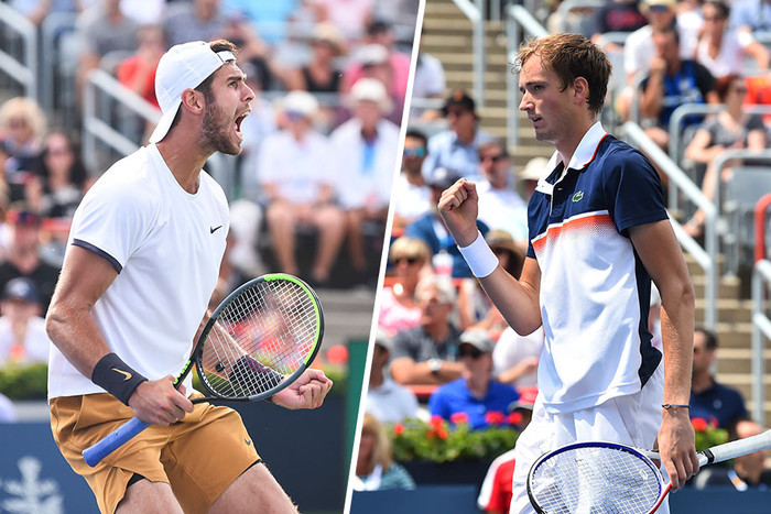 For the first time in the history of Russian tennis, two of our players will play in the semi-finals of the Masters - Tennis, Achievement, Russia, Tournament, Karen Khachanov, Daniil Medvedev