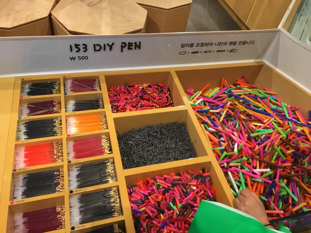 A shop where you can build your own unique pen. - Pen, Score, Uniqueness, Homemade, The photo